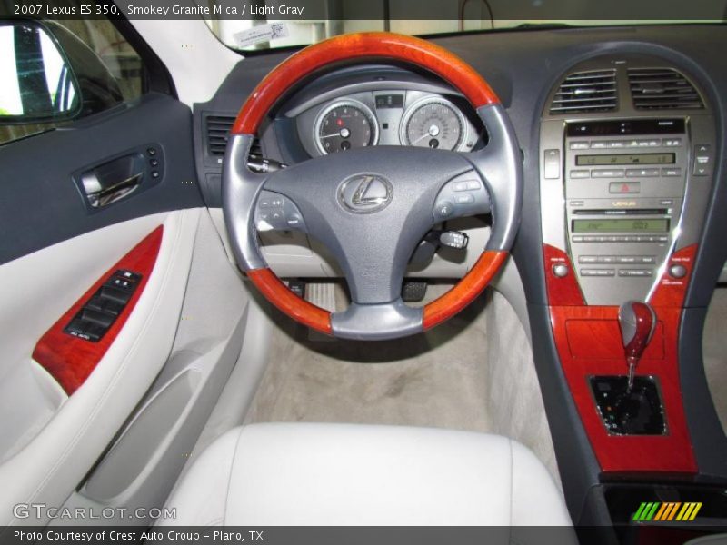 Smokey Granite Mica / Light Gray 2007 Lexus ES 350