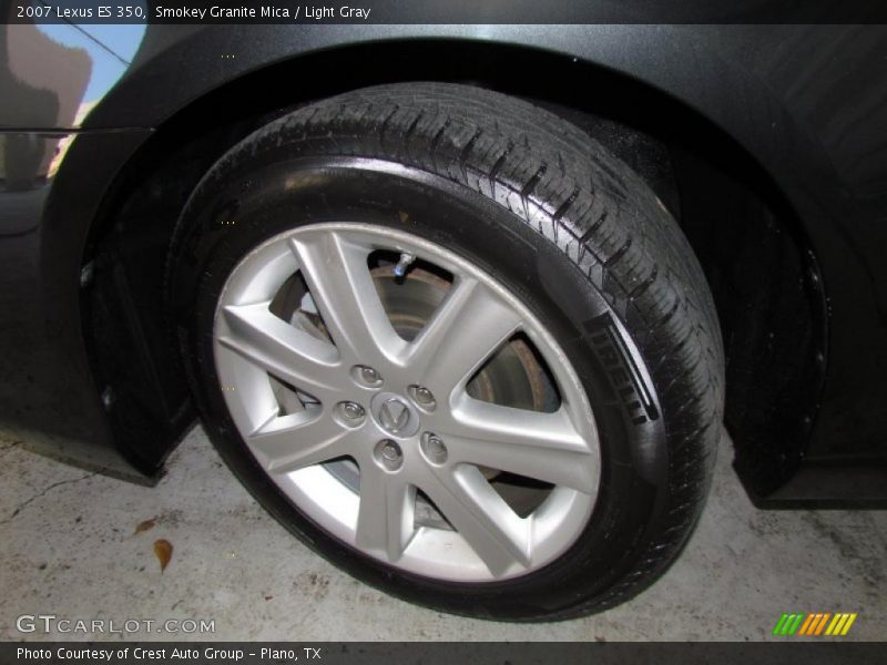 Smokey Granite Mica / Light Gray 2007 Lexus ES 350