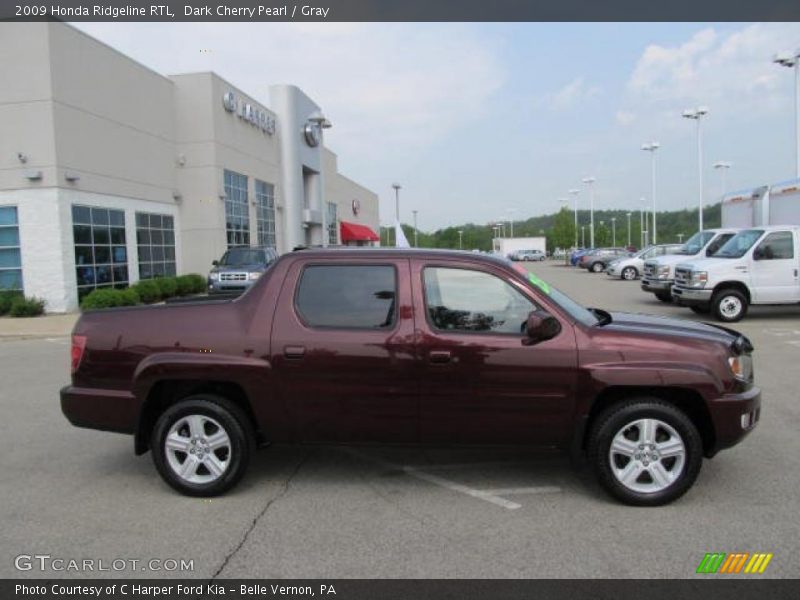  2009 Ridgeline RTL Dark Cherry Pearl