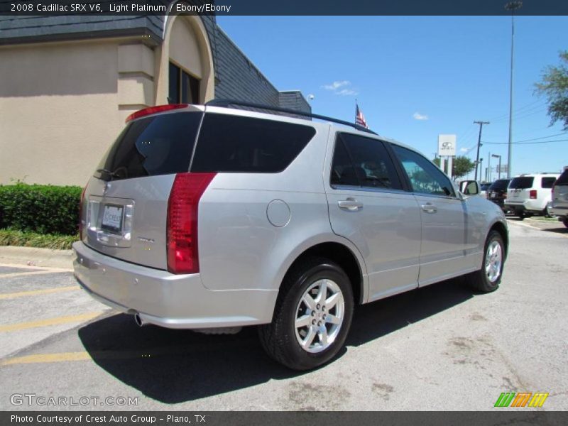 Light Platinum / Ebony/Ebony 2008 Cadillac SRX V6