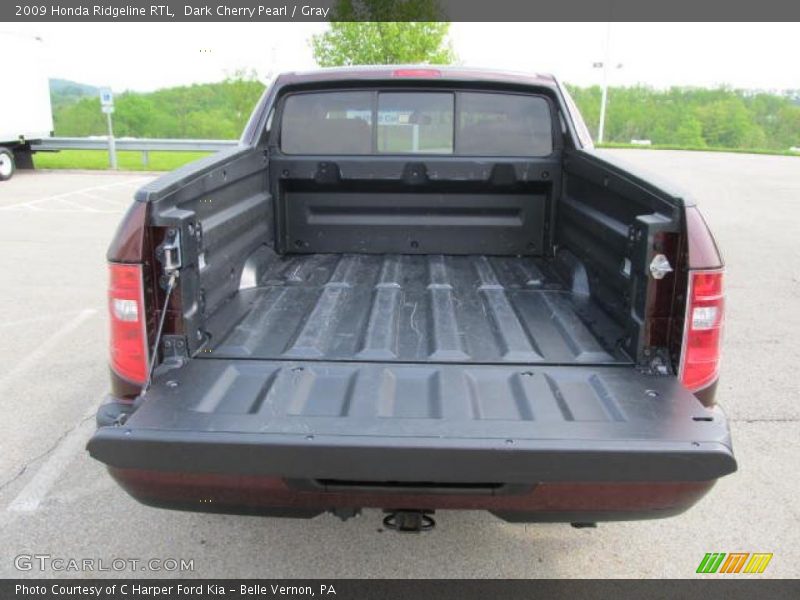 Dark Cherry Pearl / Gray 2009 Honda Ridgeline RTL