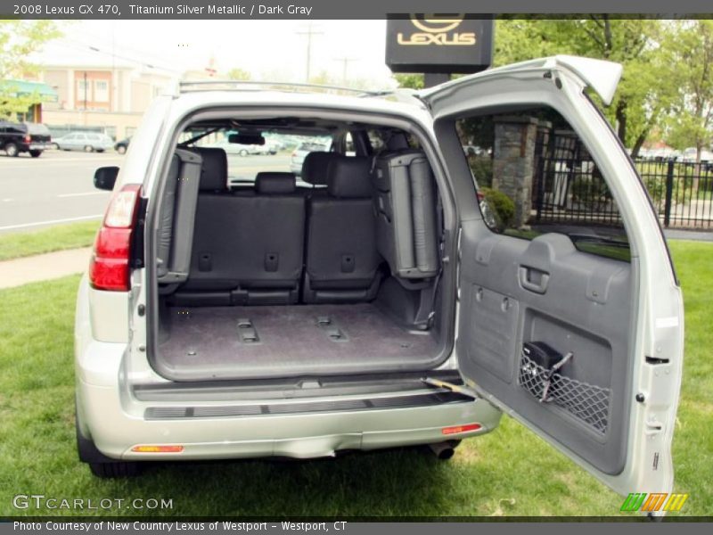 Titanium Silver Metallic / Dark Gray 2008 Lexus GX 470