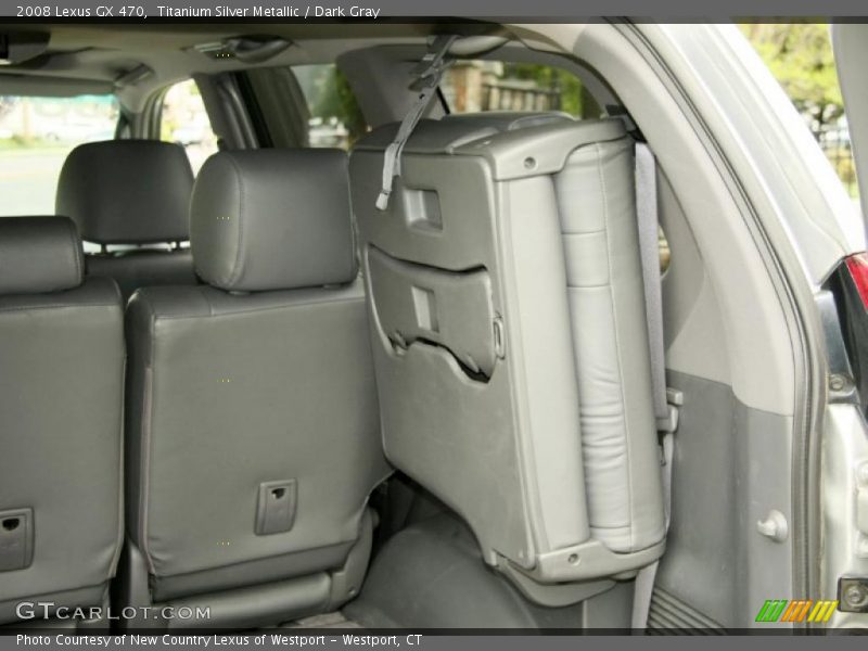 Titanium Silver Metallic / Dark Gray 2008 Lexus GX 470