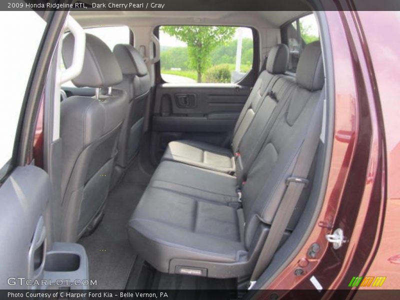 Dark Cherry Pearl / Gray 2009 Honda Ridgeline RTL