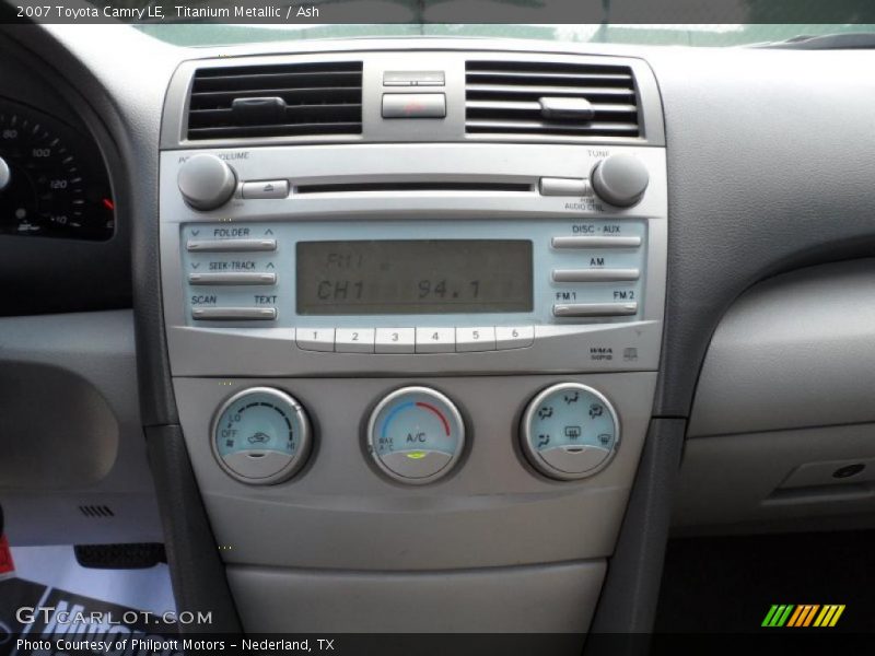 Titanium Metallic / Ash 2007 Toyota Camry LE