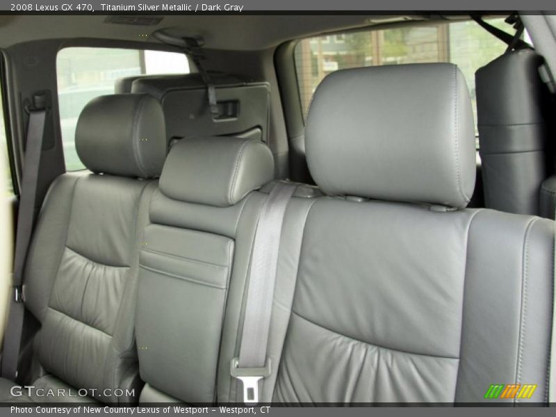 Titanium Silver Metallic / Dark Gray 2008 Lexus GX 470