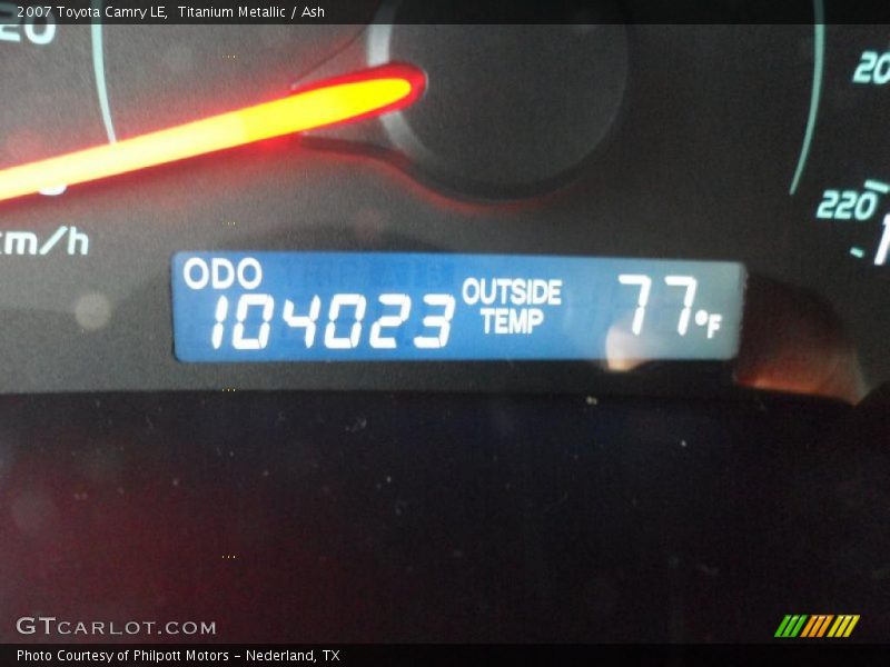 Titanium Metallic / Ash 2007 Toyota Camry LE