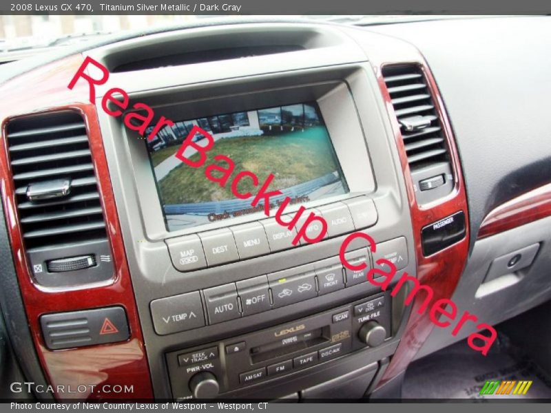 Titanium Silver Metallic / Dark Gray 2008 Lexus GX 470