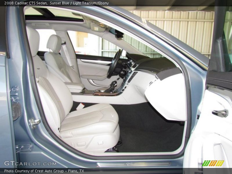  2008 CTS Sedan Light Titanium/Ebony Interior
