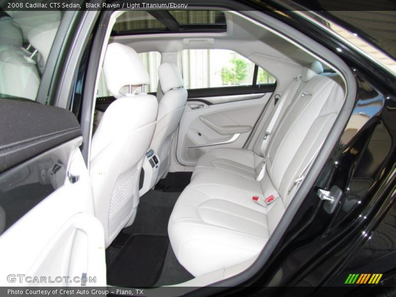 Black Raven / Light Titanium/Ebony 2008 Cadillac CTS Sedan