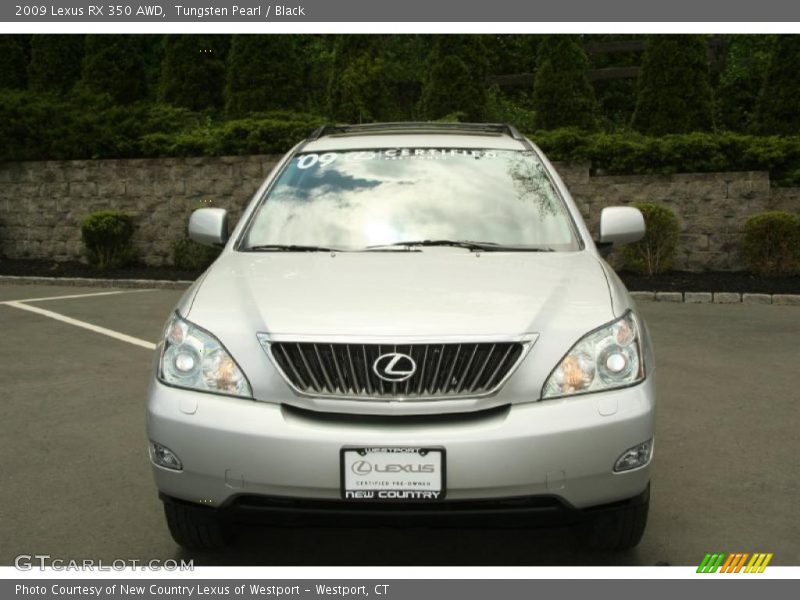 Tungsten Pearl / Black 2009 Lexus RX 350 AWD