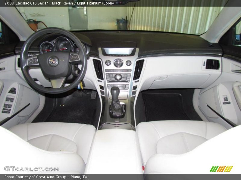 Black Raven / Light Titanium/Ebony 2008 Cadillac CTS Sedan