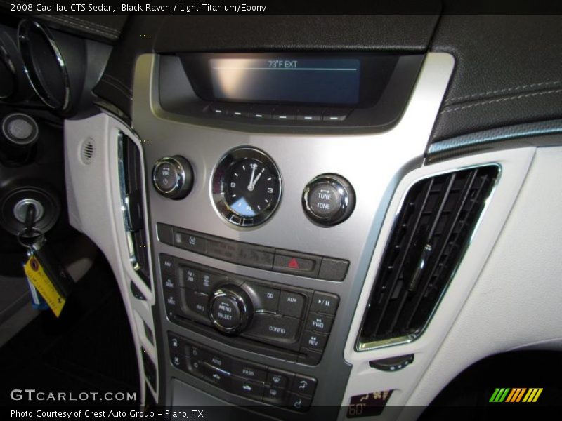 Black Raven / Light Titanium/Ebony 2008 Cadillac CTS Sedan