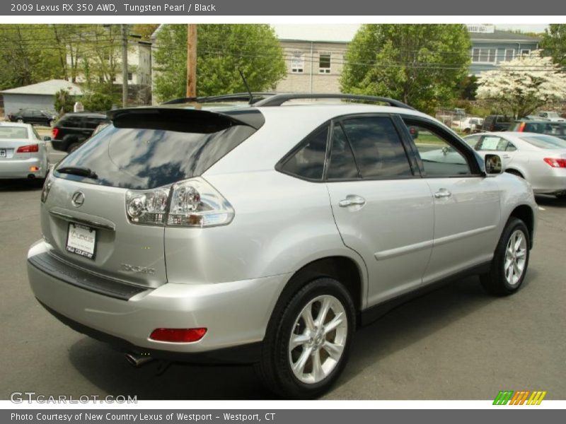 Tungsten Pearl / Black 2009 Lexus RX 350 AWD
