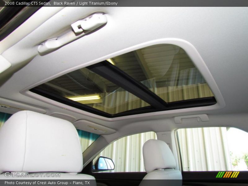 Black Raven / Light Titanium/Ebony 2008 Cadillac CTS Sedan