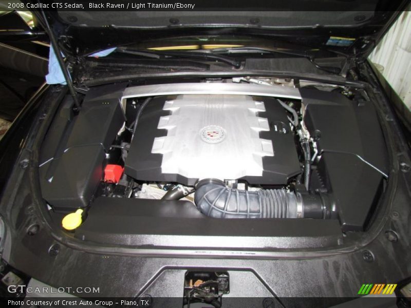 Black Raven / Light Titanium/Ebony 2008 Cadillac CTS Sedan
