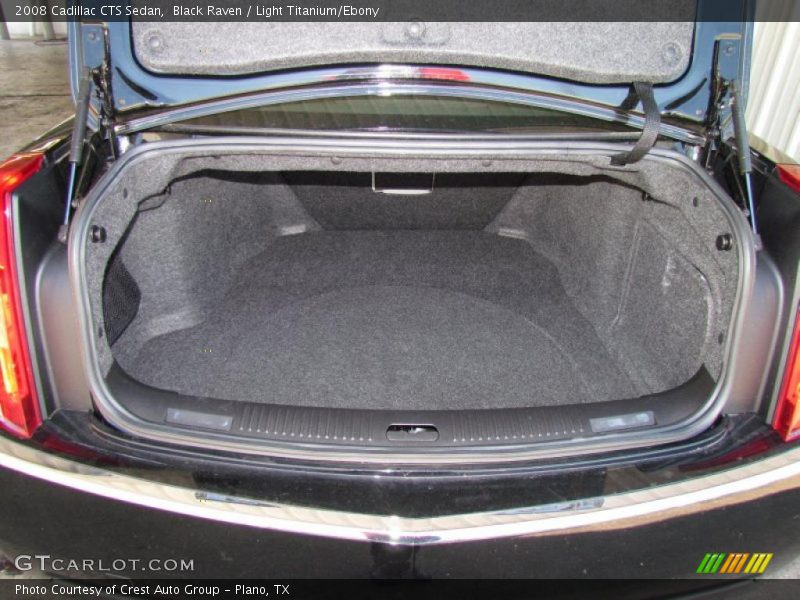 Black Raven / Light Titanium/Ebony 2008 Cadillac CTS Sedan