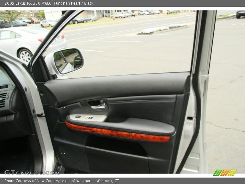 Tungsten Pearl / Black 2009 Lexus RX 350 AWD