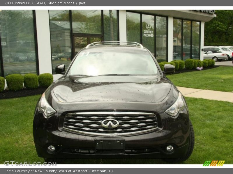 Midnight Mocha / Java 2011 Infiniti FX 35 AWD