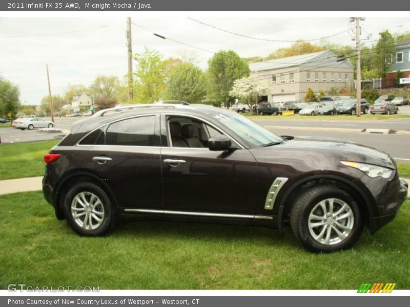 Midnight Mocha / Java 2011 Infiniti FX 35 AWD