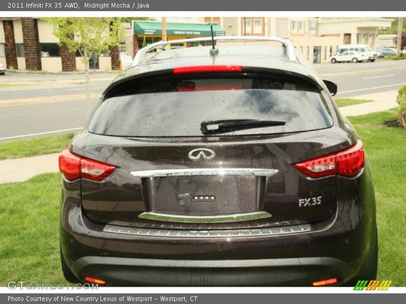Midnight Mocha / Java 2011 Infiniti FX 35 AWD