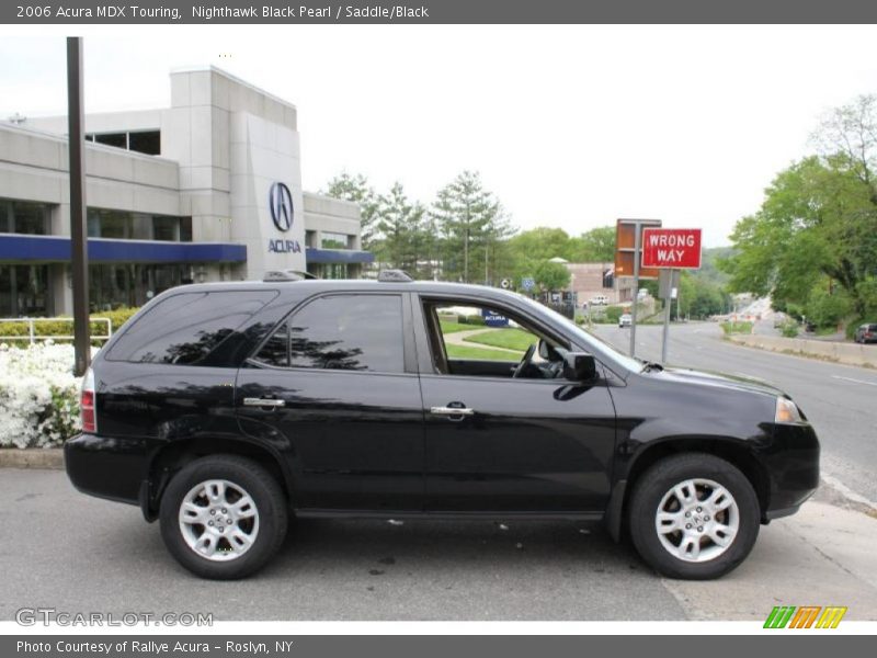 Nighthawk Black Pearl / Saddle/Black 2006 Acura MDX Touring