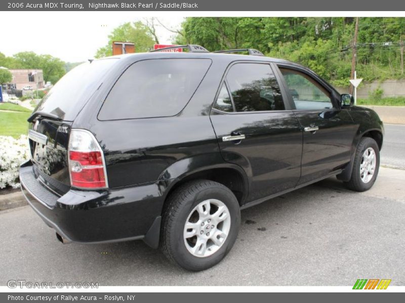 Nighthawk Black Pearl / Saddle/Black 2006 Acura MDX Touring