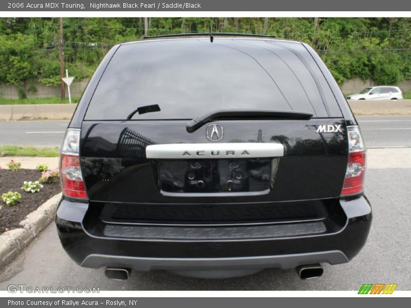 Nighthawk Black Pearl / Saddle/Black 2006 Acura MDX Touring