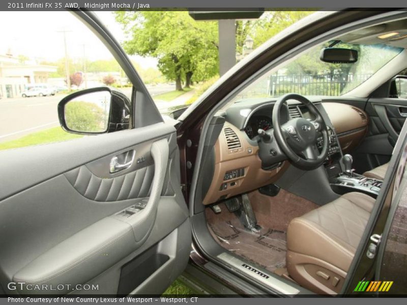  2011 FX 35 AWD Java Interior