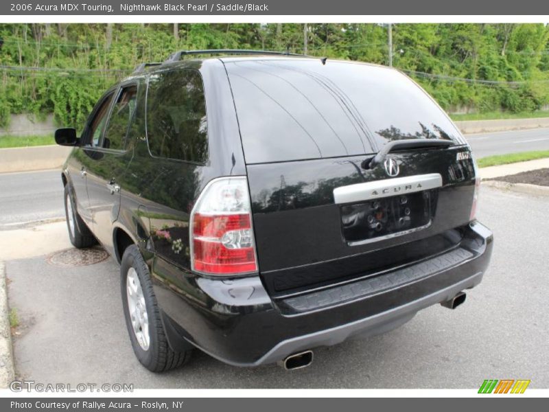 Nighthawk Black Pearl / Saddle/Black 2006 Acura MDX Touring
