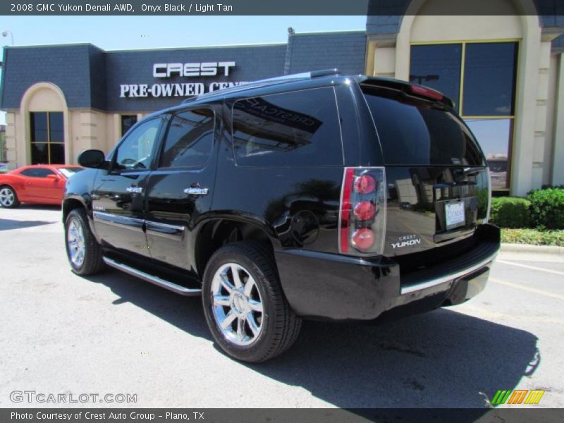 Onyx Black / Light Tan 2008 GMC Yukon Denali AWD