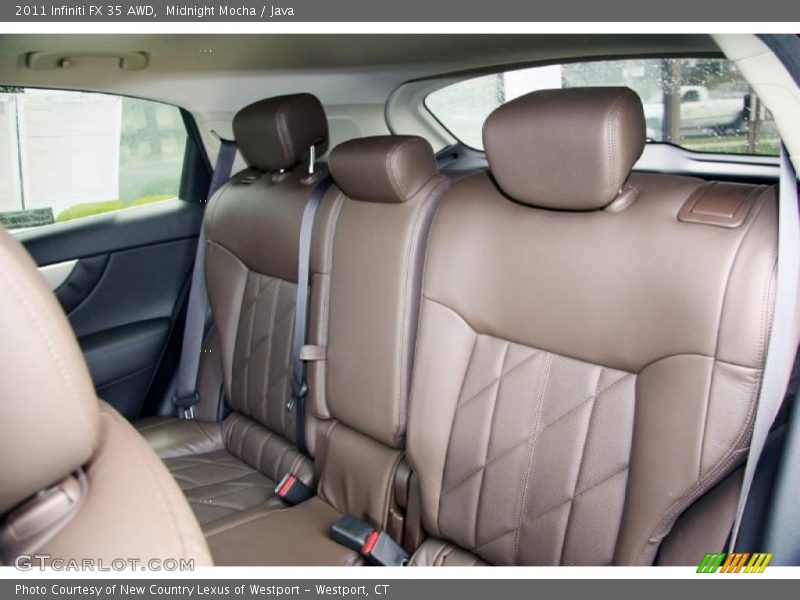  2011 FX 35 AWD Java Interior