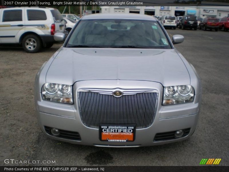 Bright Silver Metallic / Dark Slate Gray/Light Graystone 2007 Chrysler 300 Touring