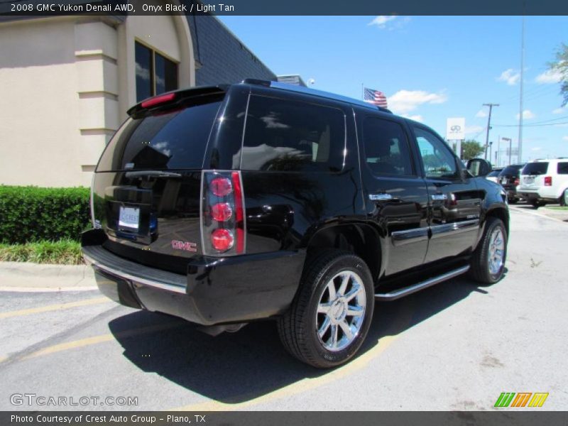 Onyx Black / Light Tan 2008 GMC Yukon Denali AWD