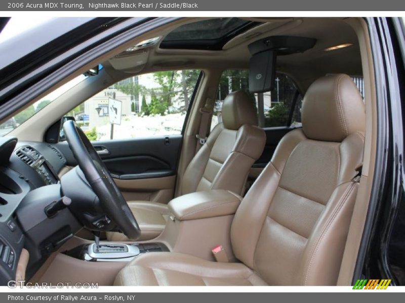 Nighthawk Black Pearl / Saddle/Black 2006 Acura MDX Touring