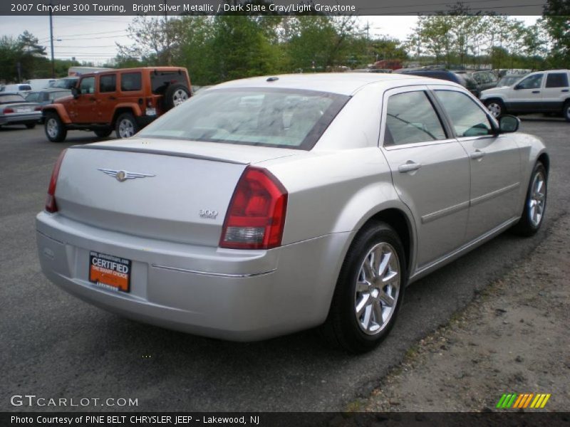 Bright Silver Metallic / Dark Slate Gray/Light Graystone 2007 Chrysler 300 Touring