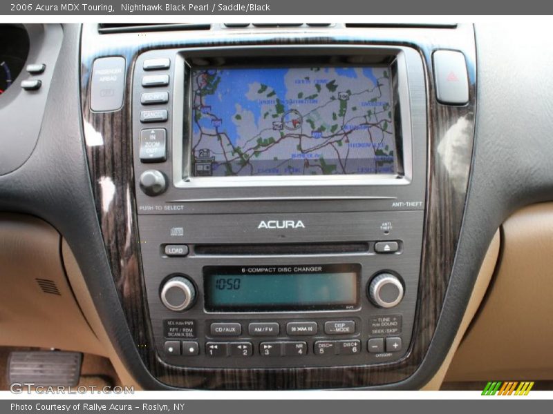 Nighthawk Black Pearl / Saddle/Black 2006 Acura MDX Touring