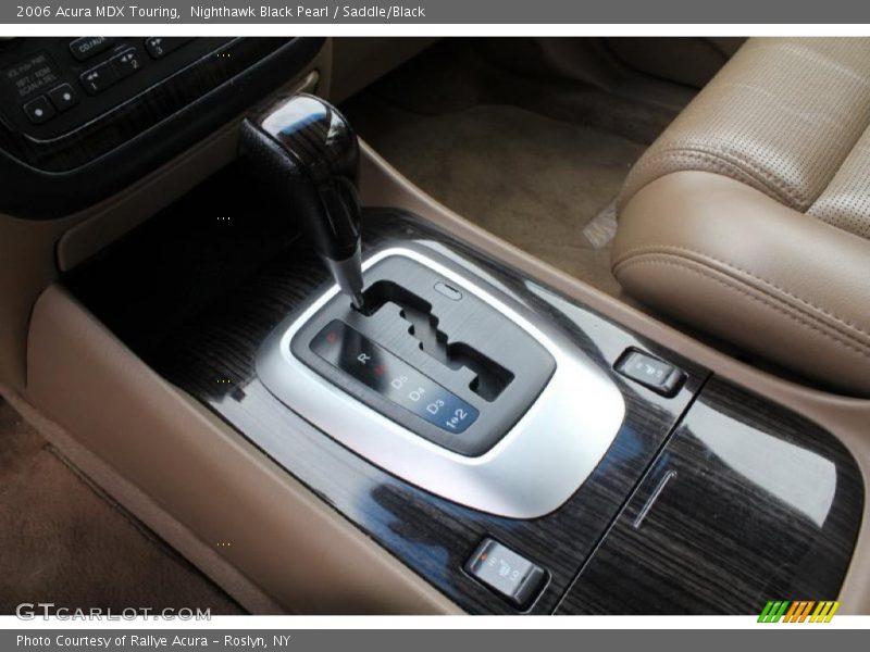 Nighthawk Black Pearl / Saddle/Black 2006 Acura MDX Touring