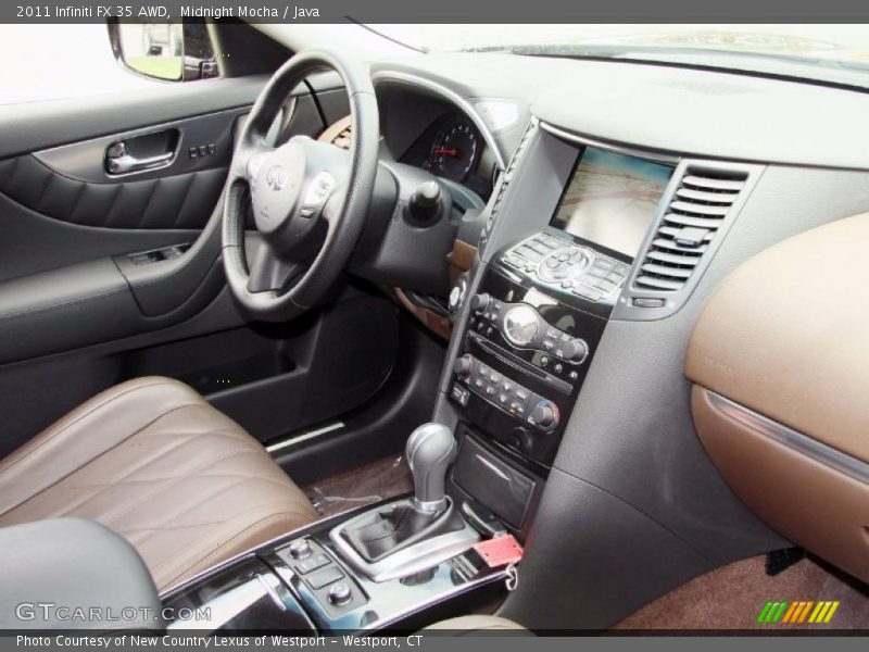  2011 FX 35 AWD Java Interior