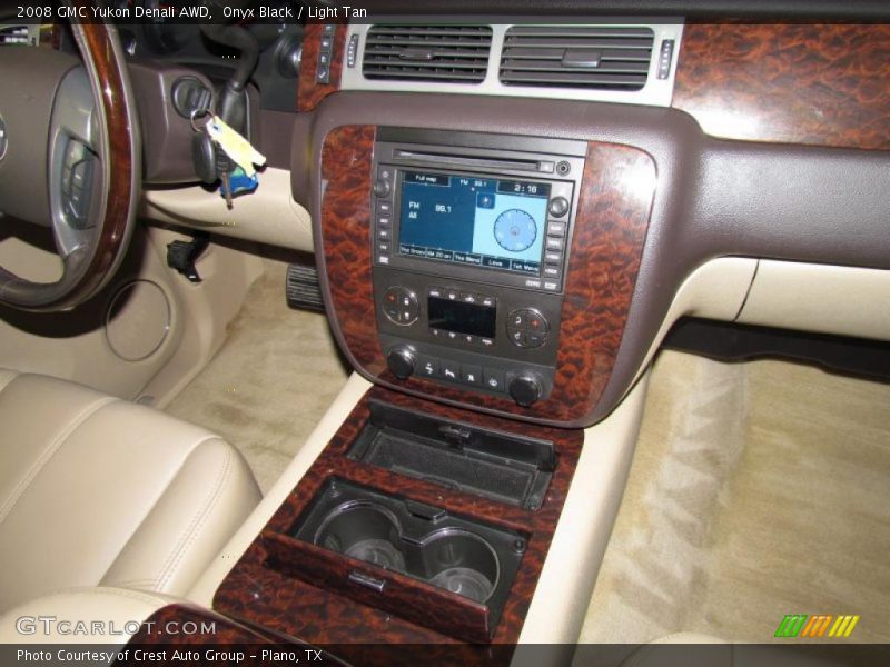 Onyx Black / Light Tan 2008 GMC Yukon Denali AWD