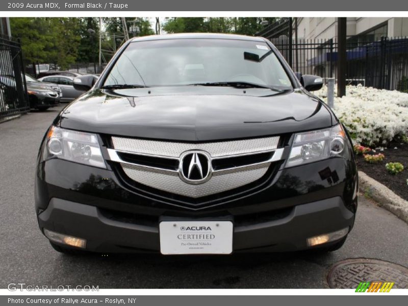Formal Black / Taupe 2009 Acura MDX
