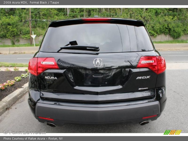 Formal Black / Taupe 2009 Acura MDX