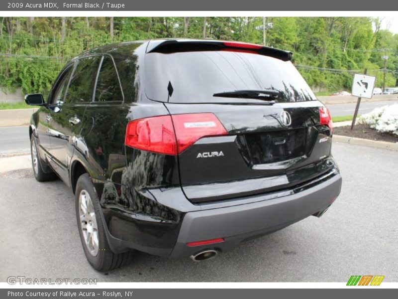 Formal Black / Taupe 2009 Acura MDX