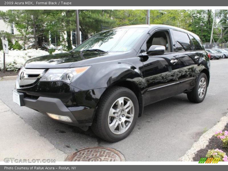 Formal Black / Taupe 2009 Acura MDX