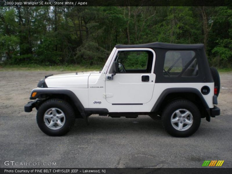  2000 Wrangler SE 4x4 Stone White