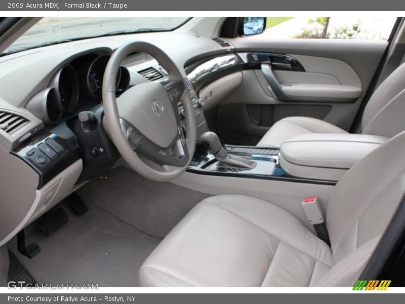 Formal Black / Taupe 2009 Acura MDX