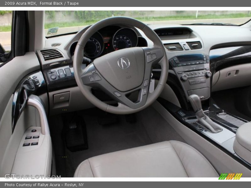 Formal Black / Taupe 2009 Acura MDX