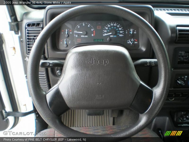  2000 Wrangler SE 4x4 Steering Wheel