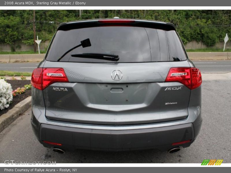 Sterling Gray Metallic / Ebony 2008 Acura MDX