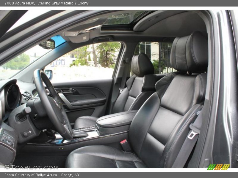 Sterling Gray Metallic / Ebony 2008 Acura MDX